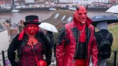 On the streets of the seaside town where goths feel safe and accepted