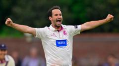 Gregory stars as Somerset dominate Yorkshire