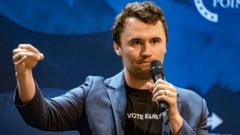 Charlie Kirk has died after being shot at Utah university event, Trump says