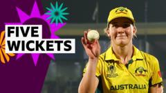 Super Sutherland takes five-wicket haul against India