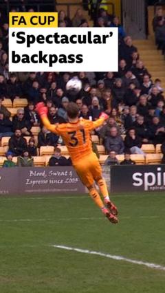 Sunderland's Ellborg heads away 'spectacular' backpass 