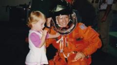 ‘It’s harder to be a parent than a space shuttle commander’, trailblazing Nasa pilot tells BBC