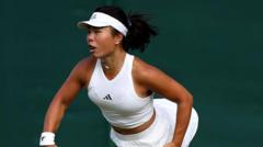 Xu proud of her fight in first-round Wimbledon loss