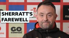 Sherratt targets farewell Wales win against England