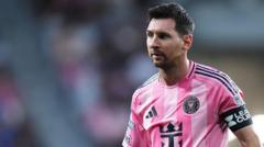 Messi misses Miami defeat after death of father
