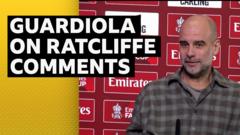 'We have a lot of work to do' - Guardiola on Ratcliffe's comments