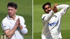 New Zealand's Young and India's Suthar return to Warwickshire