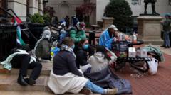 Columbia protest escalates with campus building takeover