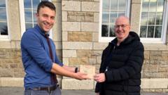 Exercise book returned to ex-pupil after 49 years