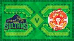 Multan Sultans v Islamabad United - PSL scorecard