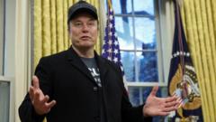 Elon Musk denies 'hostile takeover' of government in surprise White House appearance