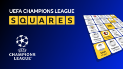 Squares is back! Play BBC Sport's new Champions League game