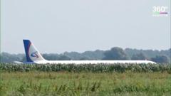 Ербасов авион који је завршио у кукурузу