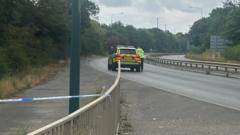 Multiple deaths after crash between police vehicle and car