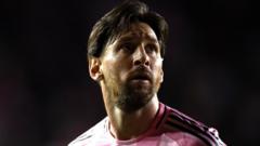 Messi fined after grabbing neck of opposition coach