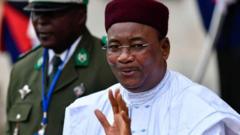 Niger president Mahamadou Issoufou