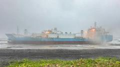 Ship With Nine Crew Sinks Off Taiwan As Typhoon Hits - BBC News