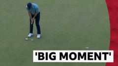 McIlroy birdies 14th to close gap on leaders