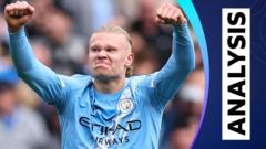 Haaland's football intelligence makes him 'unplayable' - Richards