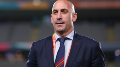 Luis Rubiales stock picture
