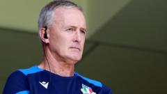 Teams have caught up with All Blacks - Italy boss Crowley