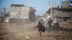 UN warning on Gaza rebuilding task as aid surges with ceasefire deal