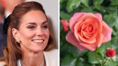 Rose named after Princess of Wales to celebrate 'power of nature'