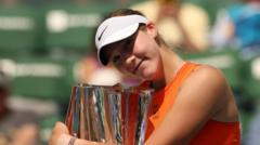 Teenager Andreeva 'runs like rabbit' to stun Sabalenka