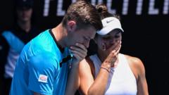 Skupski and Krawczyk beaten in mixed doubles final