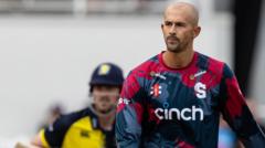 Northants re-sign Agar for T20 Blast group stage