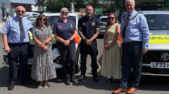 Mum's fundraising pays for 18 responder vehicles