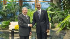 Mu 2016 Barack Obama yabaye umukuru w'igihugu wa mbere wa Amerika agendeye Cuba kuva mu 1928