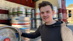 Pub toasts Ipswich success with record beer levels