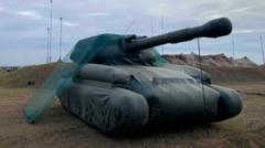 How Are Inflatable Tanks and Flat-Pack Guns Shaping Ukraine's Decoy War?