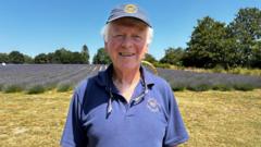 Lavender farm becomes haven for old schoolfriends