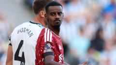 Wissa shines as Isak struggles - Newcastle v Liverpool player ratings