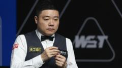 Ding edges past Williams into last eight of Masters