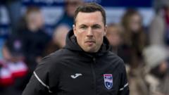 Cowie steps in to replace Adams at Ross County