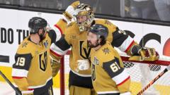 Golden Knights win game one of Stanley Cup finals