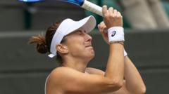 Emotional Bencic into first Wimbledon quarter-final