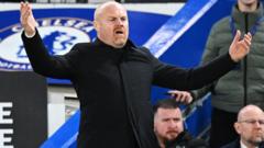 Dyche searching for 'magic key' to unlock Everton