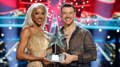 Drag queen Tayce wins Strictly Come Dancing Christmas special