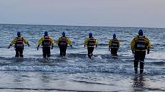 How Did Six Children Get Rescued from the Sea at Aberavon Beach?