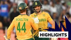 South Africa see off West Indies to reach T20 World Cup semi-finals