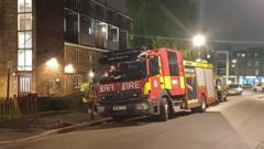Investigation into maisonette fire under way
