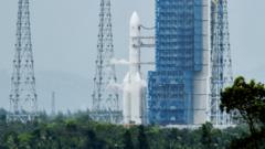 Chinese rocket blasts off on mission to 'dark side' of the Moon