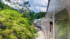 Kereta api hutan, jungle train, malaysia