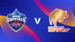 Delhi Capitals v Gujarat Giants – WPL scorecard