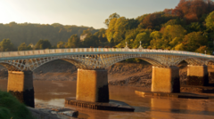 Historic bridge closes days after reopening due to hot weather