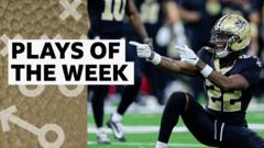 Shaheed's 87-yard touchdown in NFL plays of the week